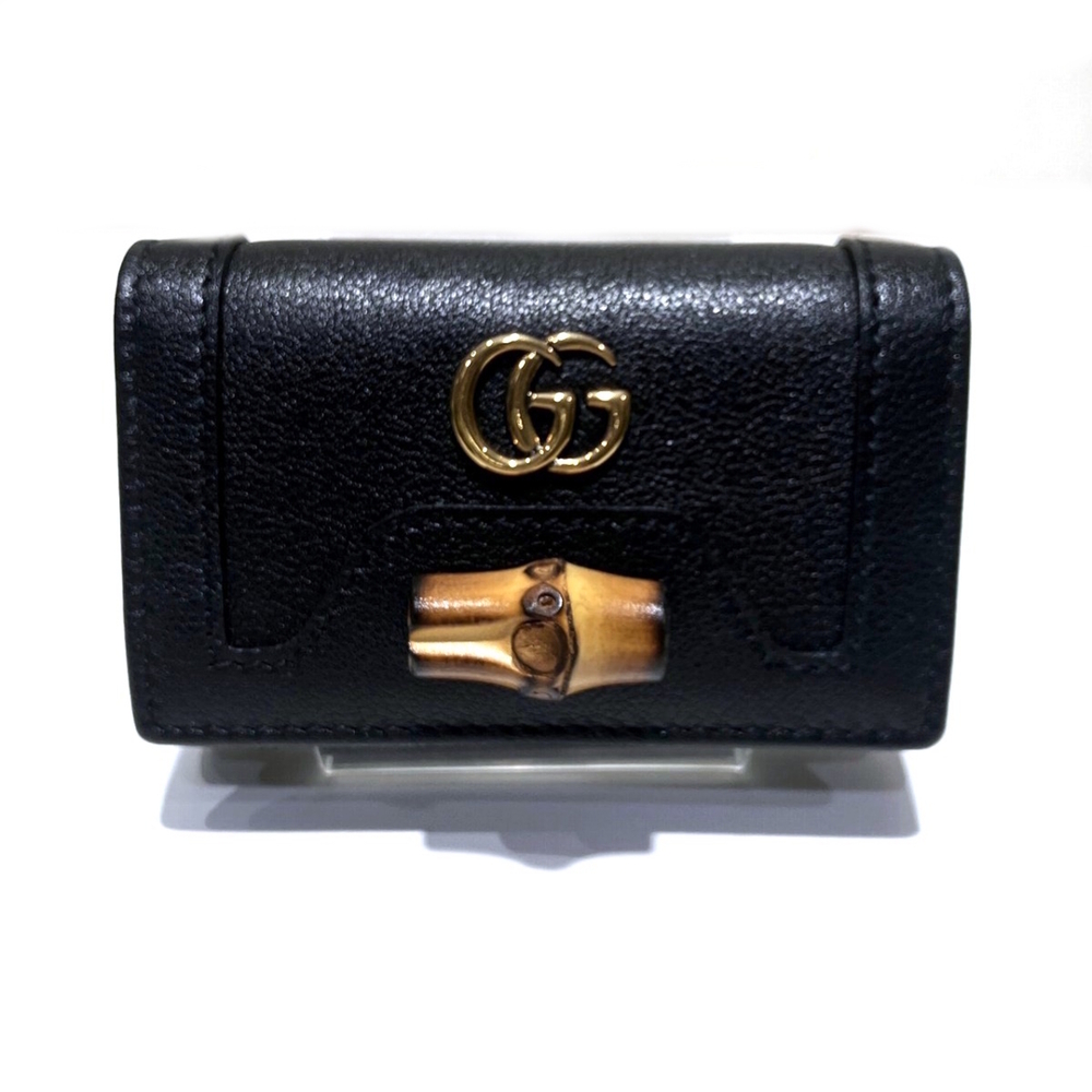Gucci Diana Key Case Bamboo Leather 658636